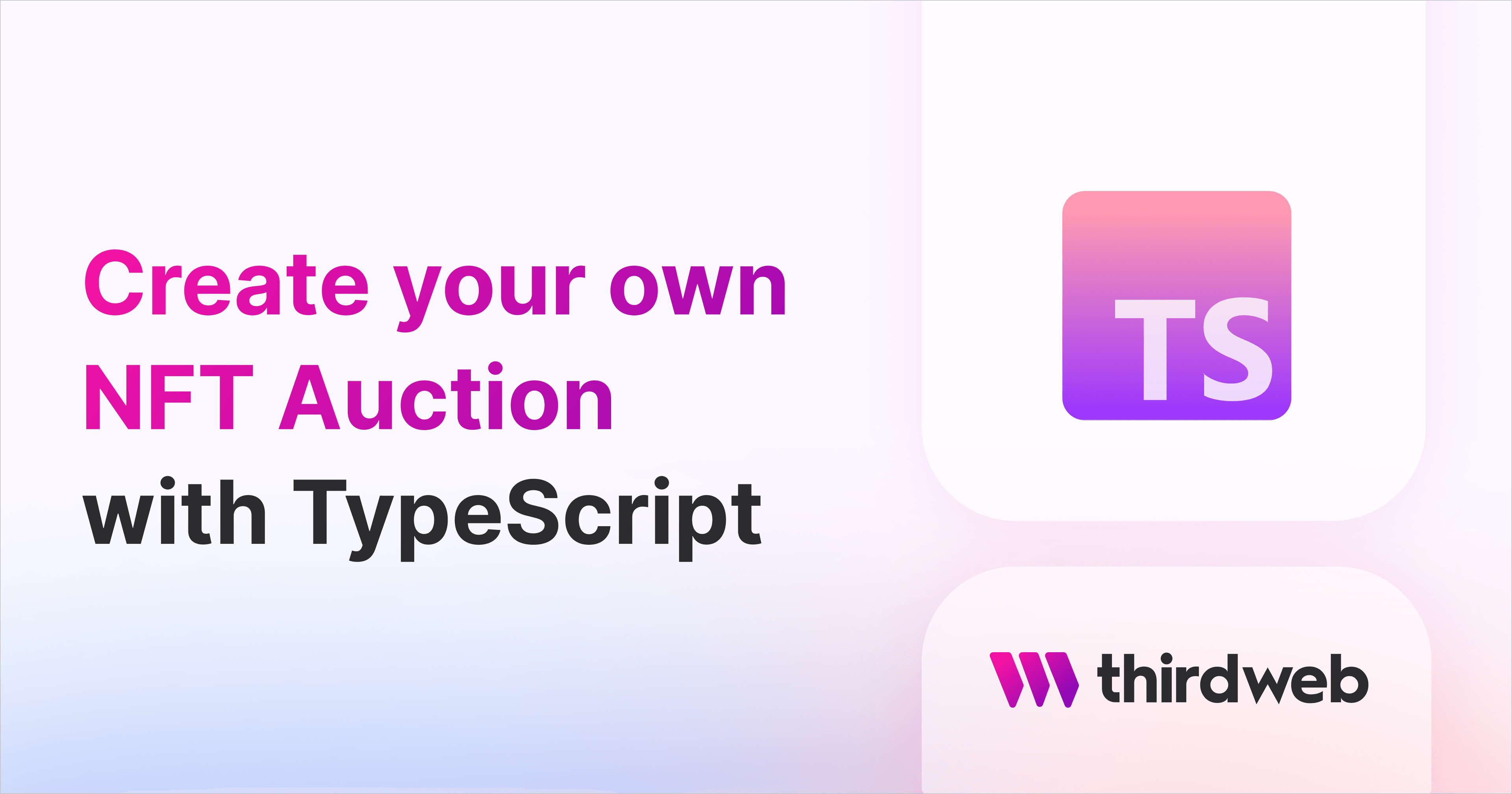 Create your own auction with TypeScript thumbnail